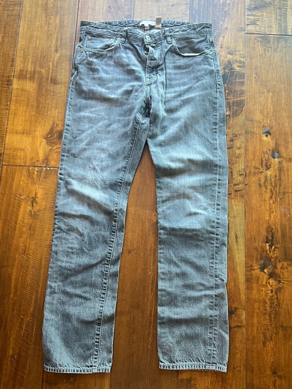 34x34 Banana Republic Men's Grey Slim Jeans